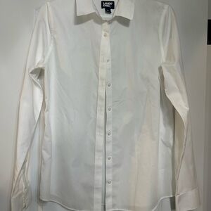 Lands' End Women’s White Shirt